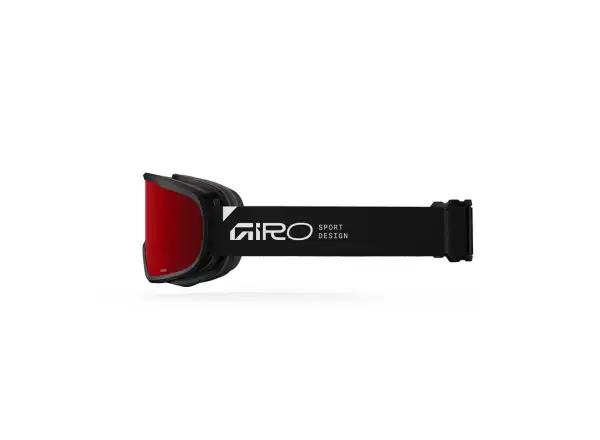 Giro Roam Skibrille schwarz Stacked/Amber Scarlet/Yellow (2gläser)