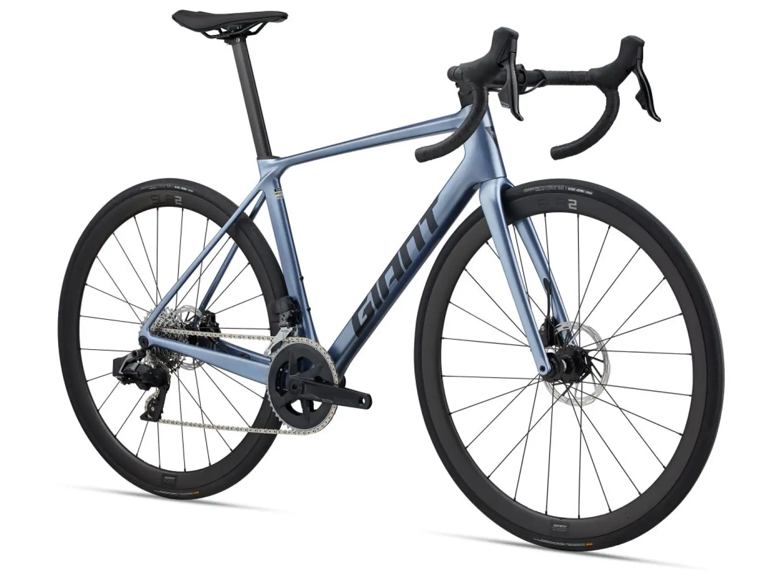 Giant TCR Advanced 0 AXS Rennrad Frost Silver