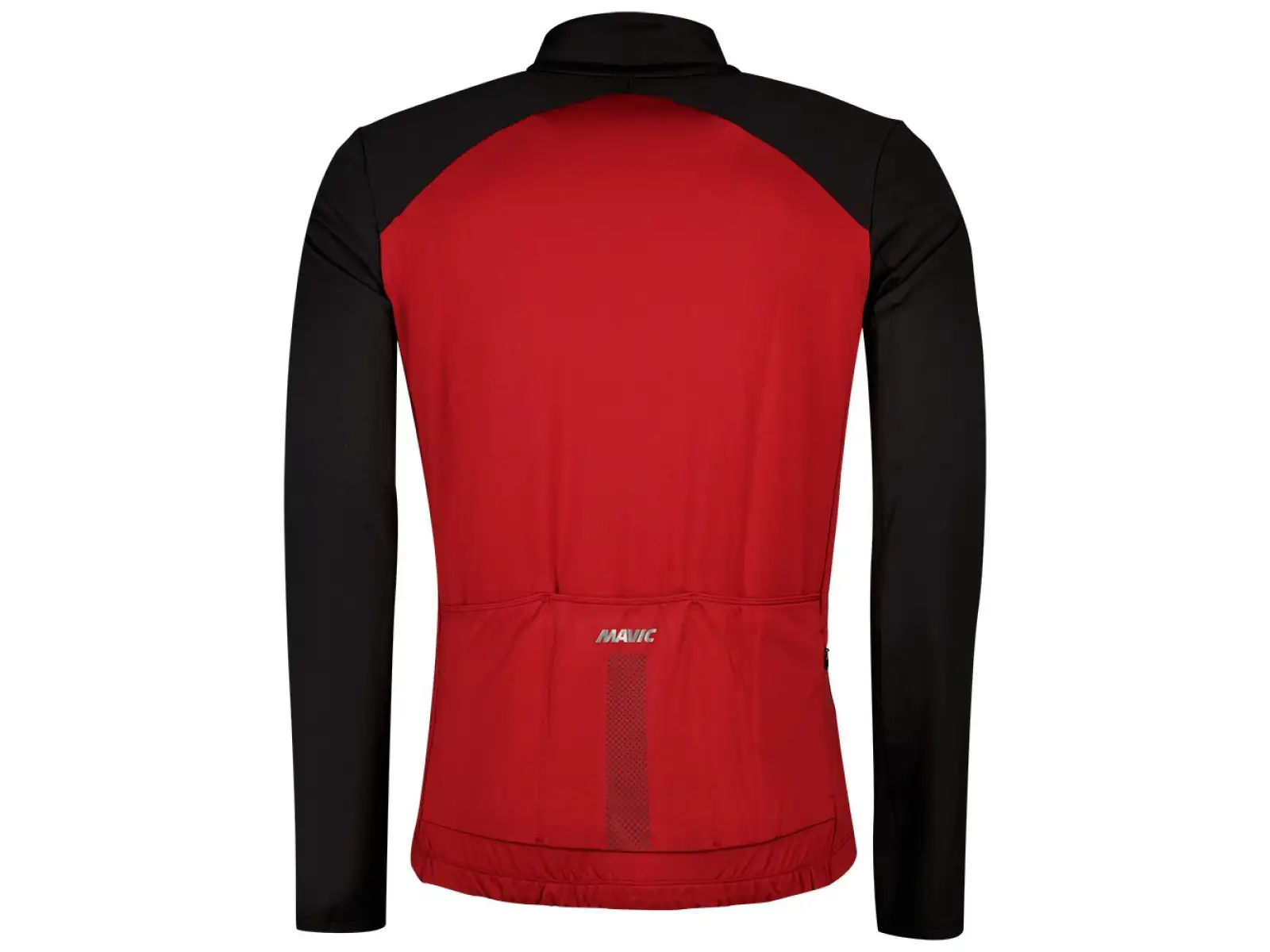 Mavic Cosmic Thermo Herren Langarmtrikot Thermo Schwarz/Biking Rot