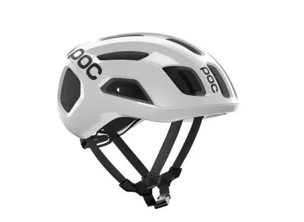 POC Ventral Air MIPS Rennradhelm Hydrogen White/Uranium Black Matt/Logo