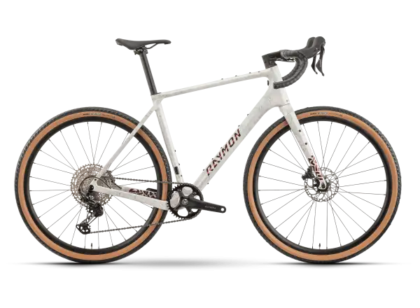 Raymon Soreno Comp 700 GRX Gravelbike Marble White