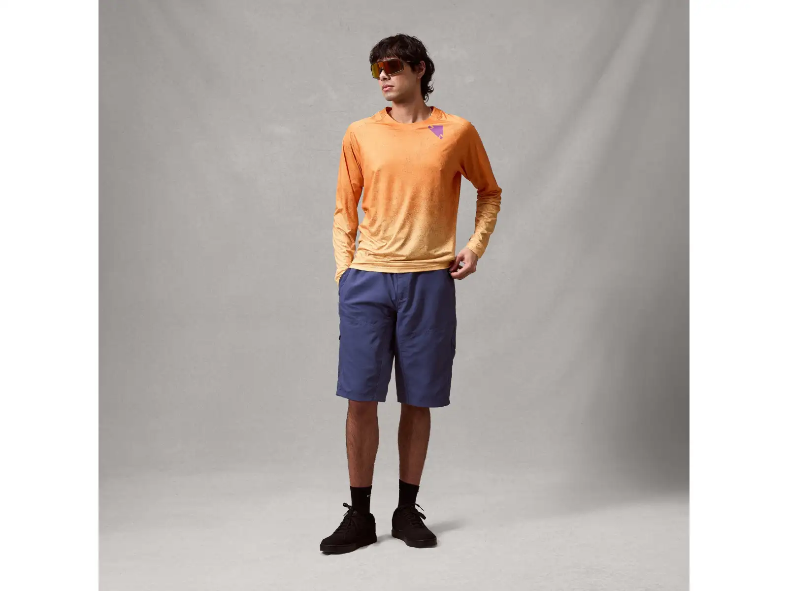 Endura Hummvee Herren-Shorts mit Polster Indigo Rock