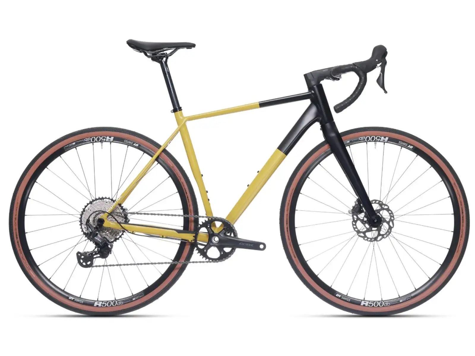 Superior X-Road 6.5 GR Gravelbike in mattem Senf/Schwarz