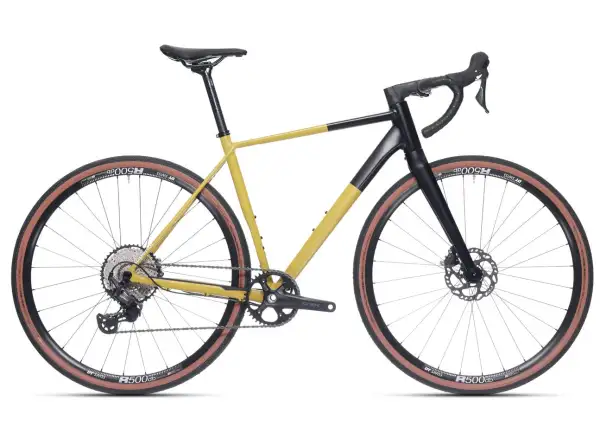 Superior X-Road 6.5 GR Gravelbike in mattem Senf/Schwarz