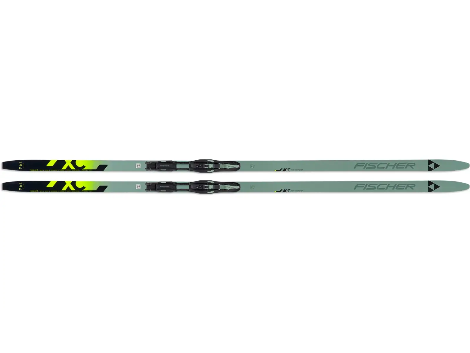 Fischer TWIN SKIN POWER STIFF EF Langlaufskier + TOUR STEP Bindung 2024/25