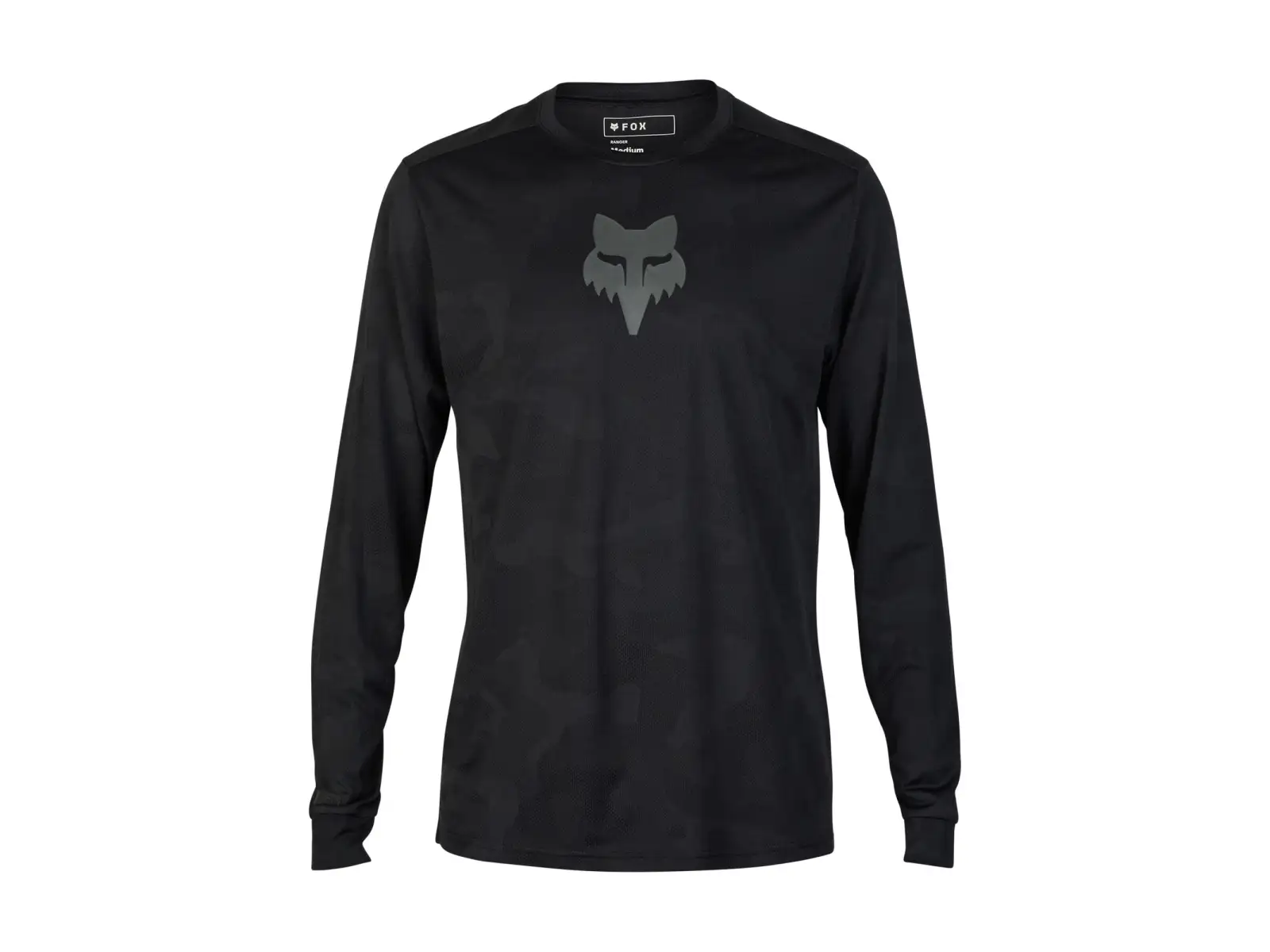 Fox Ranger TruDri Herren Trikot langärmlig Black