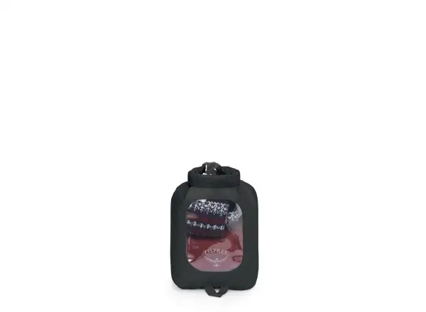 Osprey Ultraleicht Trockensack 3 l Hülle Window schwarz.