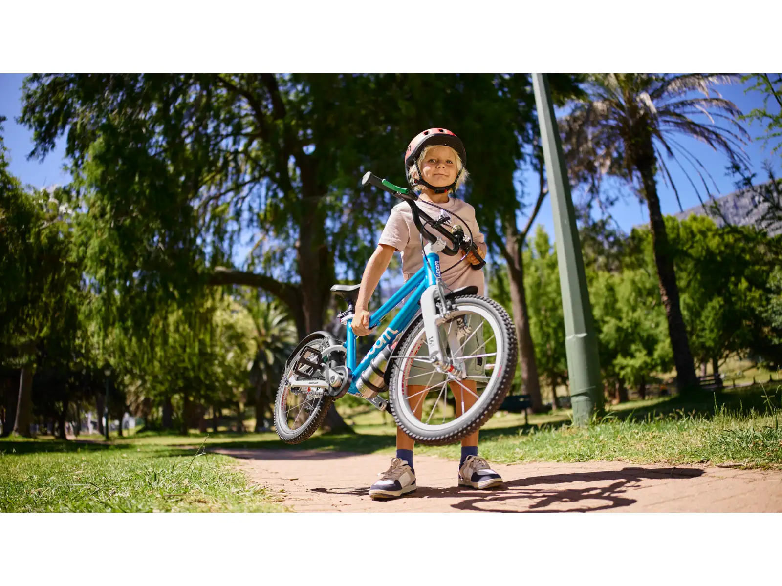 Woom GO 3 Metallic Blue 16 Kinderfahrrad