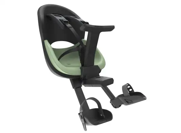 Prodigee Icon Kindersitz vorne Schwarz/Khaki