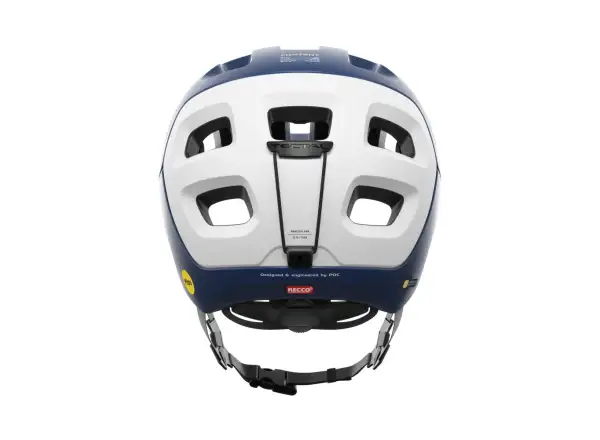 POC Tectal Race MIPS Helm Lead Blue/Hydrogen White Matt