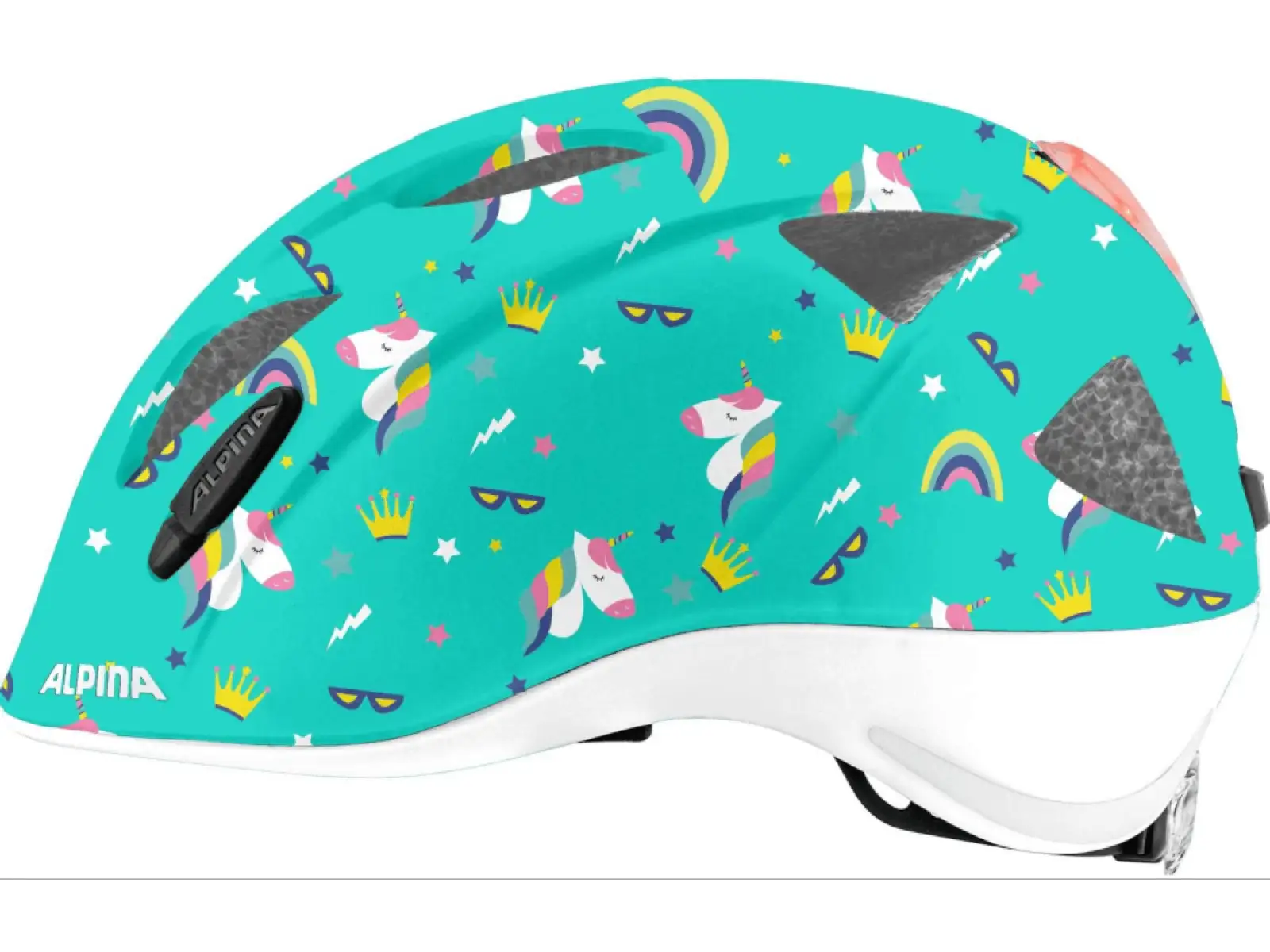 Alpina Ximo Flash Kinderhelm Unicorn Gloss