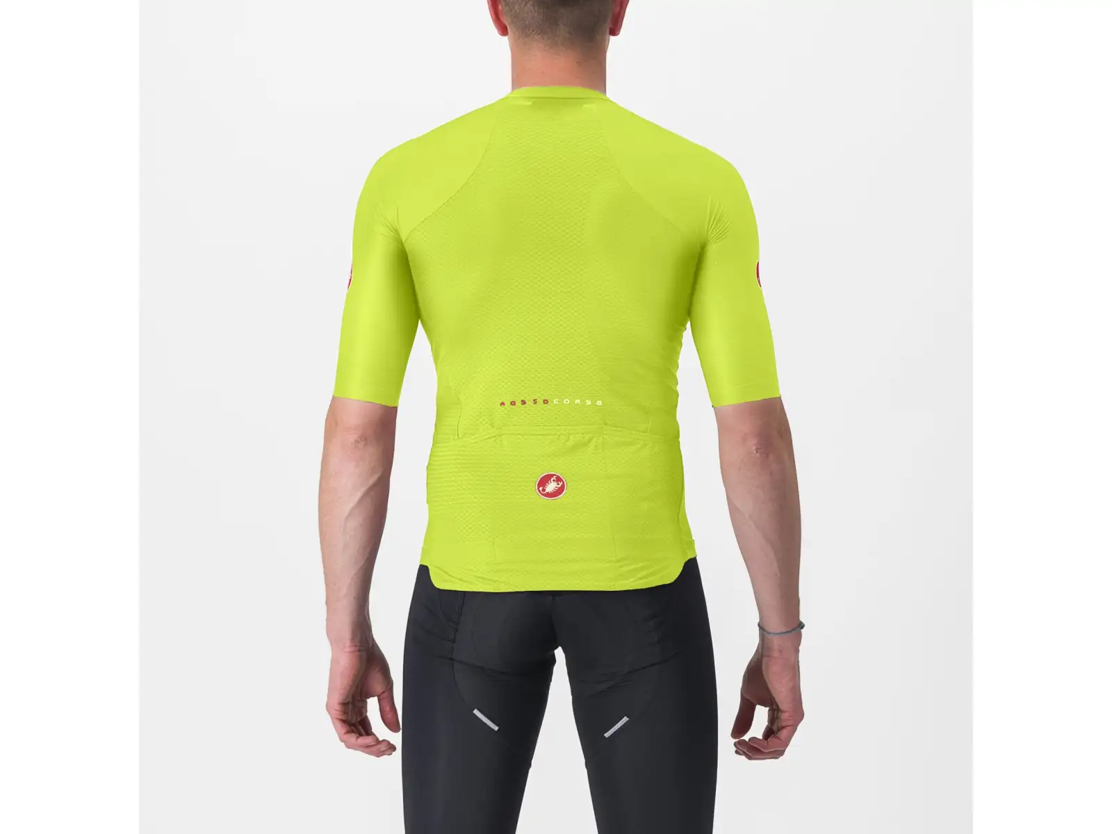 Castelli Aero Race 6.0 Herren Kurzarmtrikot electric lime
