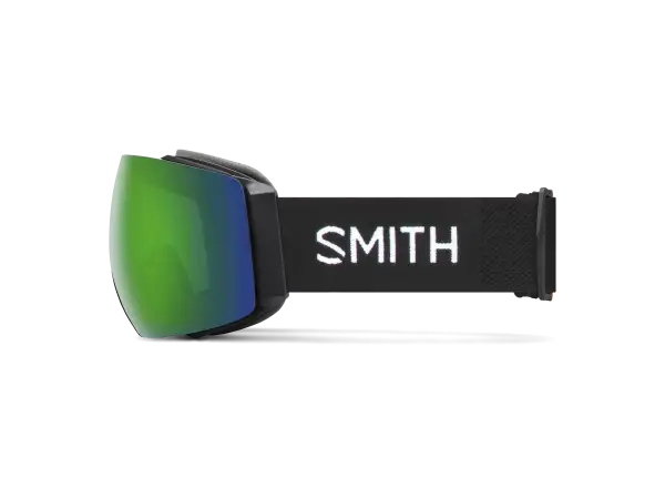 Smith I/O Mag Skibrille Black / ChromaPop Sun Green Mirror (2 Scheiben)
