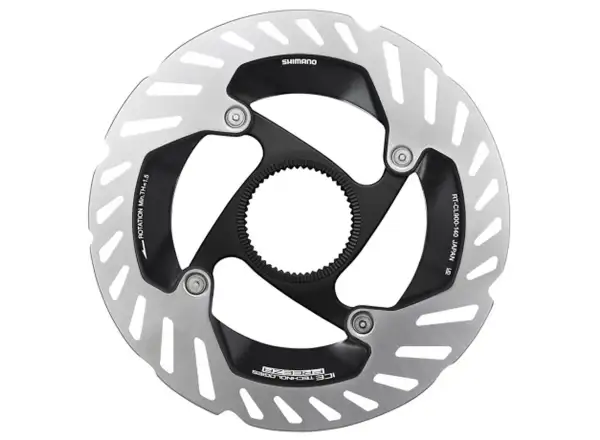Shimano RT-CL900 Bremsscheibe 203 mm, Center Lock, Ice Tech, Außen-Lockring
