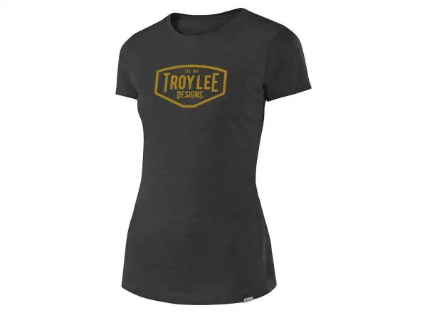 Troy Lee Designs Damen Motoröl Tee T-Shirt kurzarm Asphalt