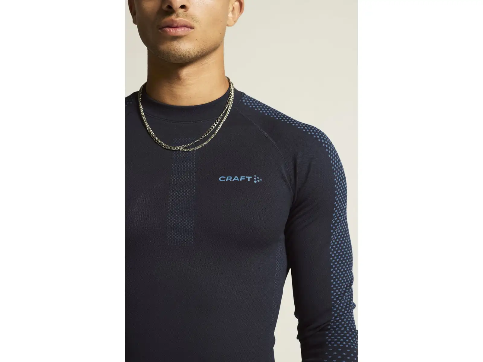 Craft ADV Warm Intensity Herren Langarmshirt blau