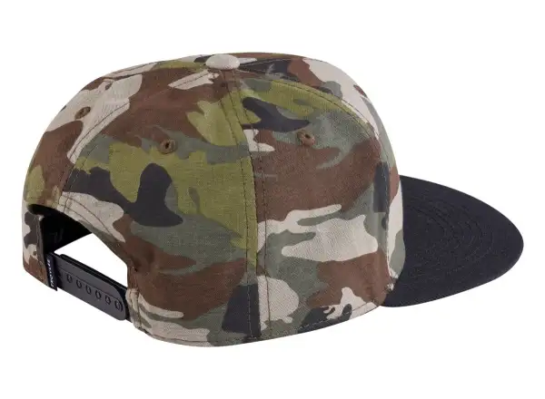 Troy Lee Designs Slice Snapback Kappe Camo Green/Black