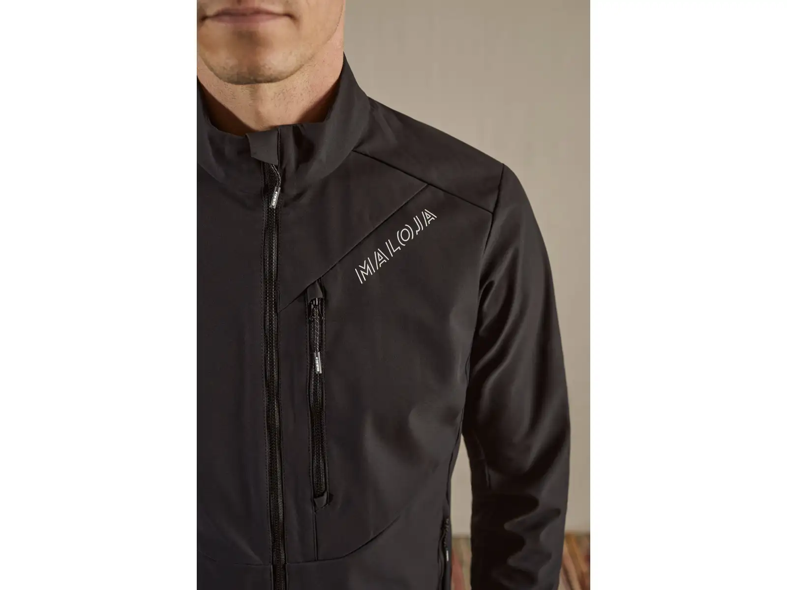Maloja AlpelM. Herrenjacke Deep Black Multi