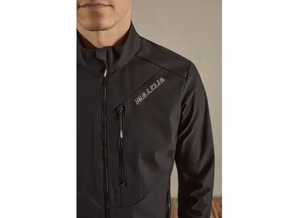 Maloja AlpelM. Herrenjacke Deep Black Multi