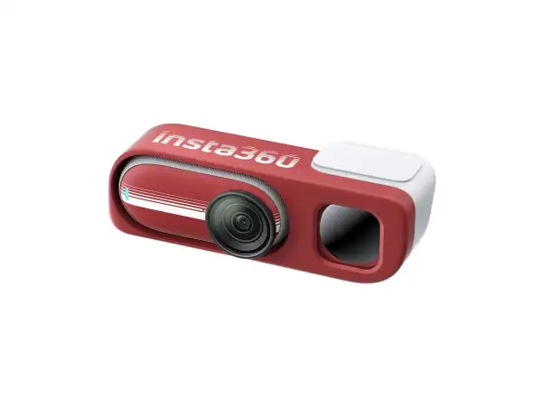 Insta360 GO 3S Kamera Retro Bundle 64 GB Sonderedition rot