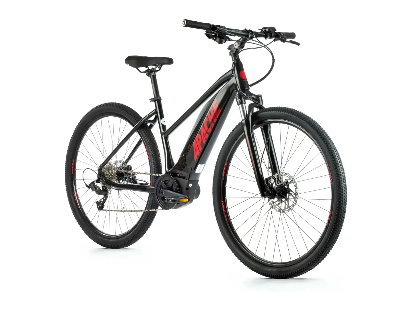 Apache Matta 3 MTB Damen E-Crossbike (Bosch) Schwarz