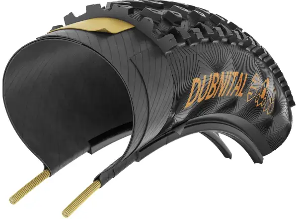 Continental Dubnital Race Rapid MTB Reifen 60-622 Kevlar schwarz/transparent