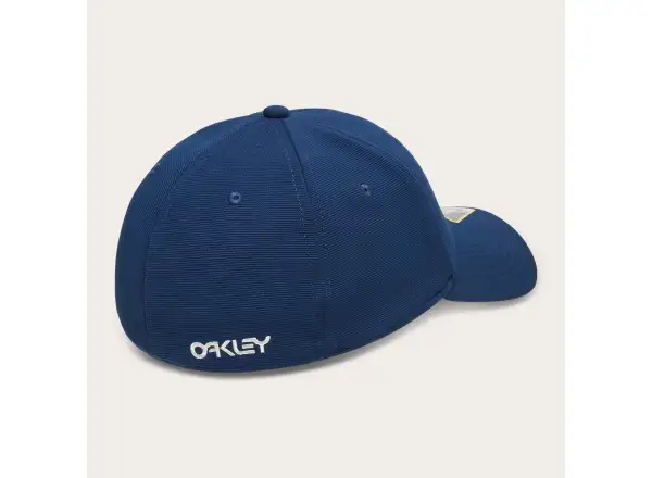Oakley 6 Panel Stretch Metallic Kappe Team Navy
