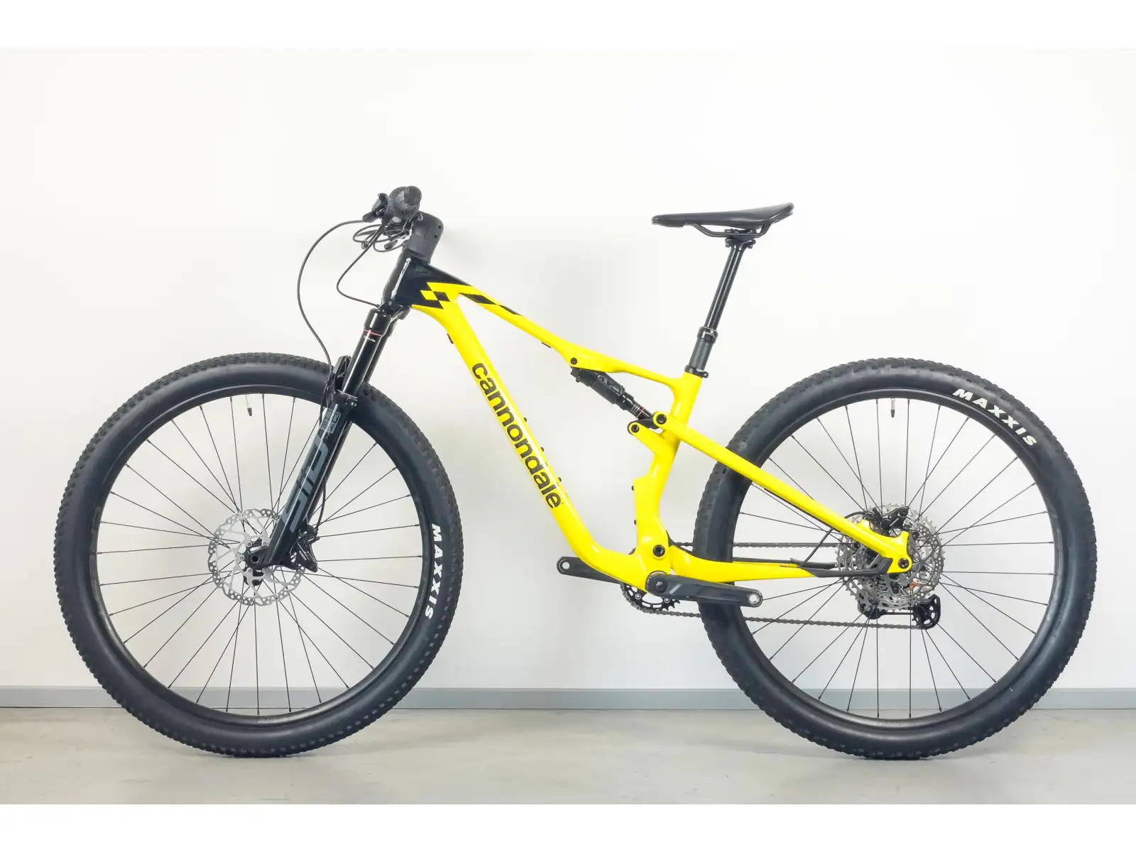 Cannondale Scalpel Carbon 4 Mountainbike Race Yellow Größe M VORFÜHRRAD