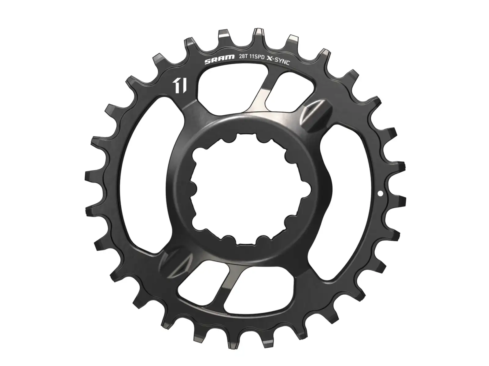 Sram X-Sync Direct Mount Steel Kettenblatt 3 mm Offset 28 Zähne