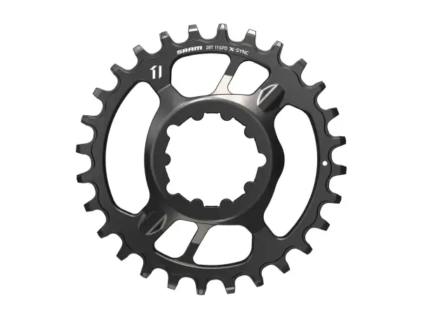 Sram X-Sync Direct Mount Steel Kettenblatt 3 mm Offset 28 Zähne