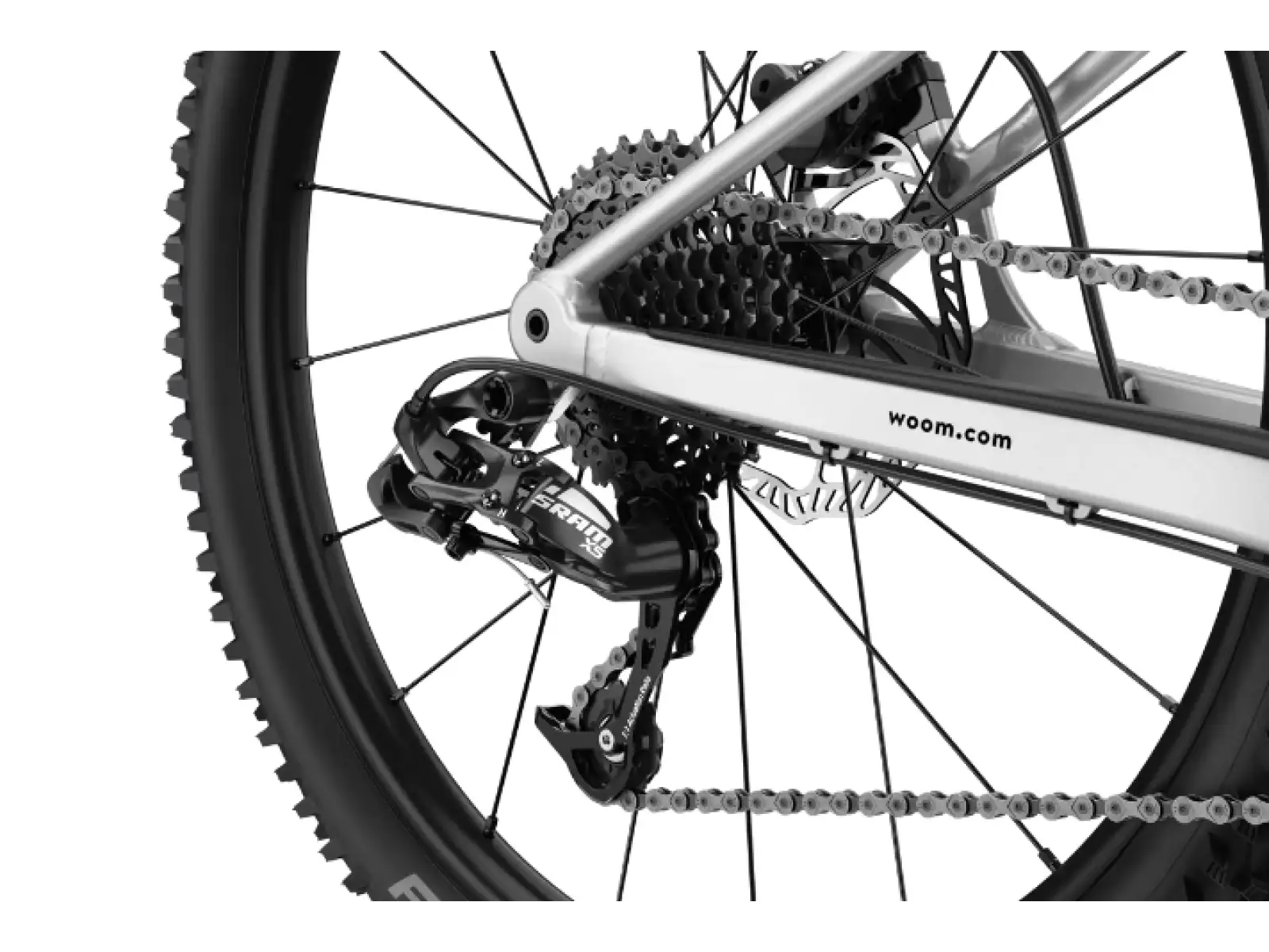 Woom 5 OFF Air Black 24 Kinderfahrrad