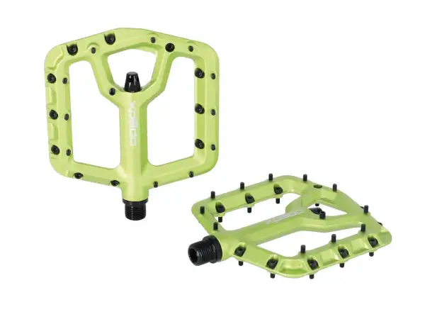 X-pedo Trident Large Plattformpedale grün