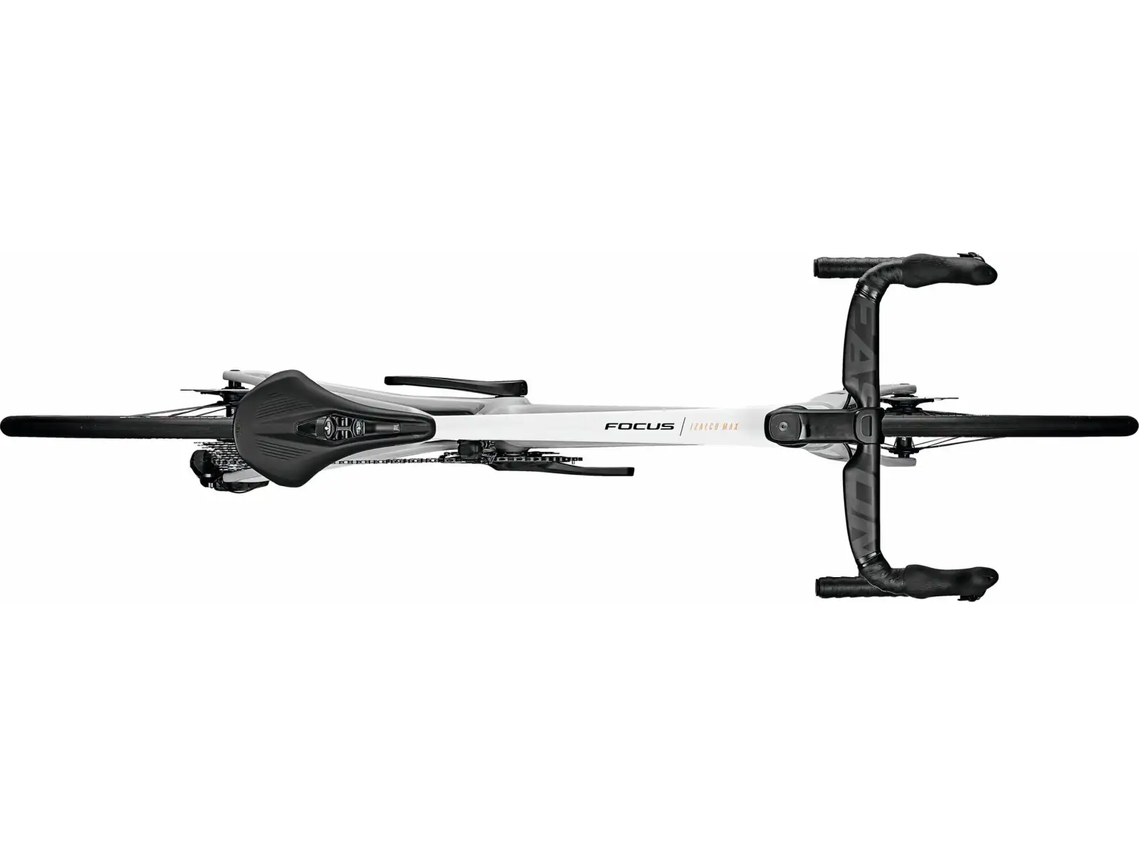 Focus Izalco MAX 9.8 DI Rennrad Weiß Glänzend/Hellgrau Glänzend