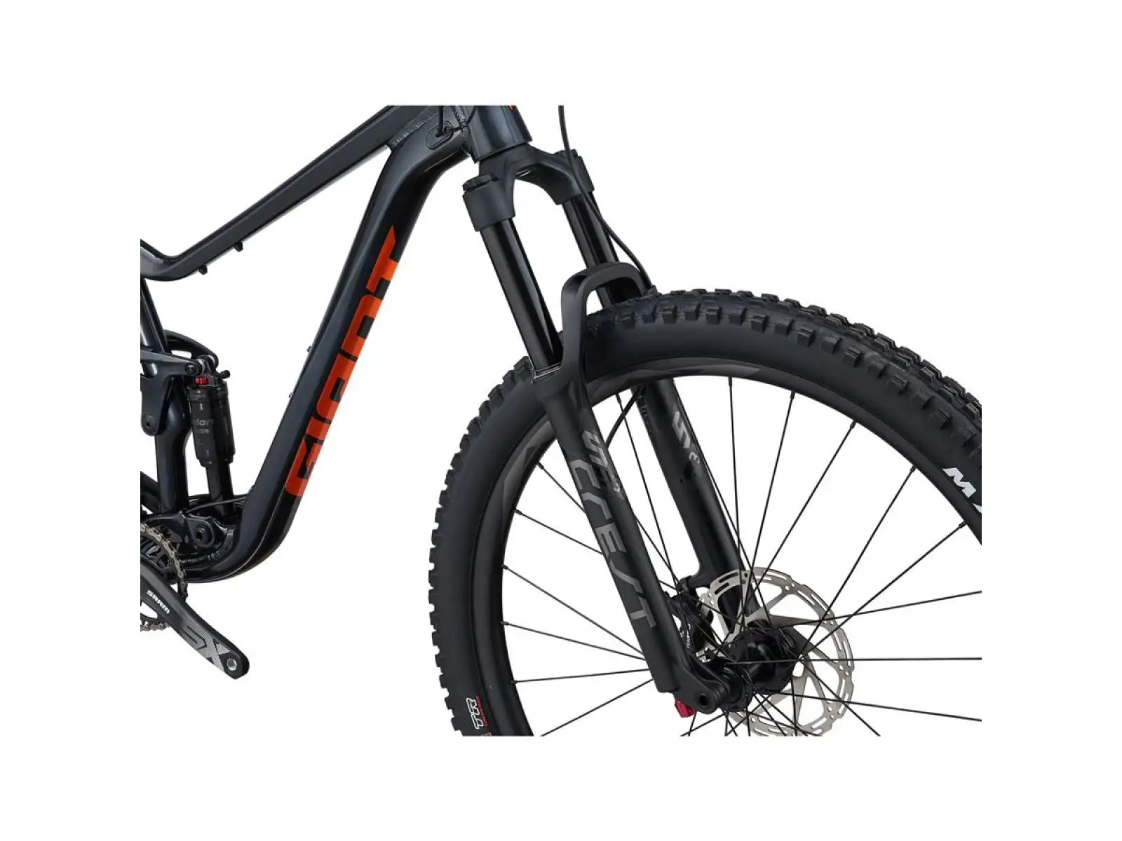 Giant Stance 29 1 vollgefedertes Fahrrad Metallic Black