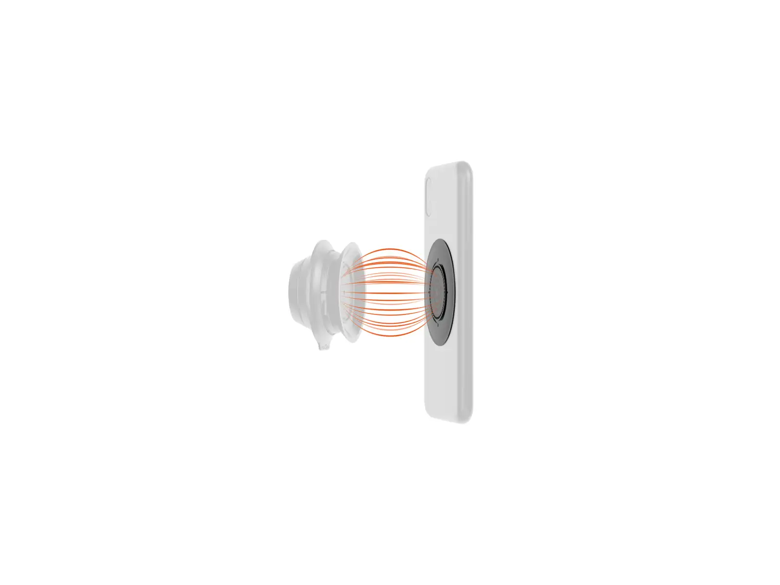 Fidlock Vacuum universeller magnetischer Handyhalter - transparente Selbstklebefolie