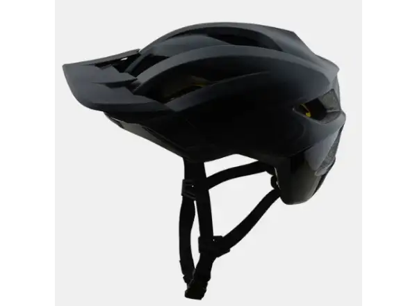 Troy Lee Designs Flowline Point Kinderhelm Black/Charcoal