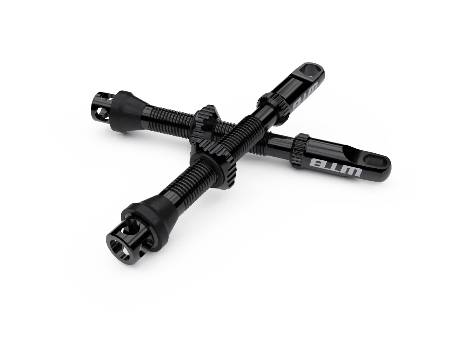 WTB TCS AL Max-Flow Presta Valve Tubeless Ventile 65mm schwarz 2 Stk
