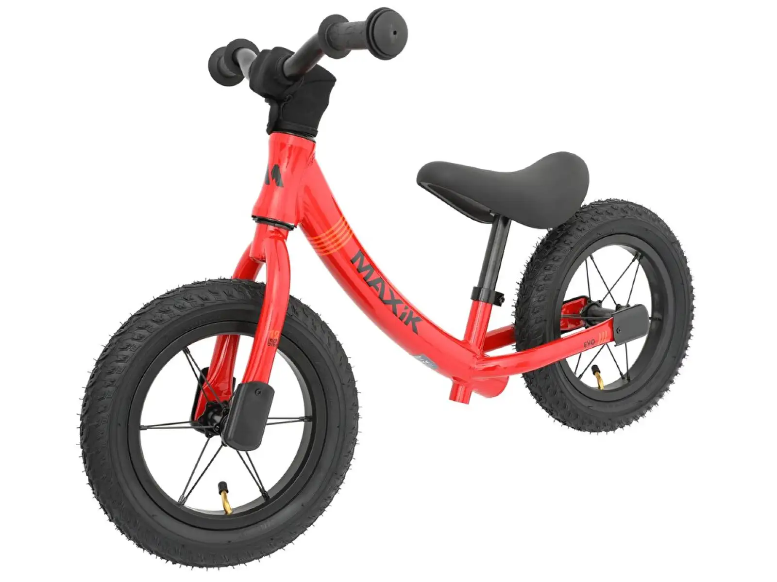 MAXÍK Evo Lite rot/orange Kinder-Laufrad