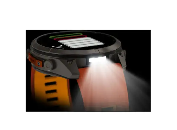 Garmin Fénix 9 Pro inReach 51 mm Smartwatch Titanium Autumn orange/Spark orange