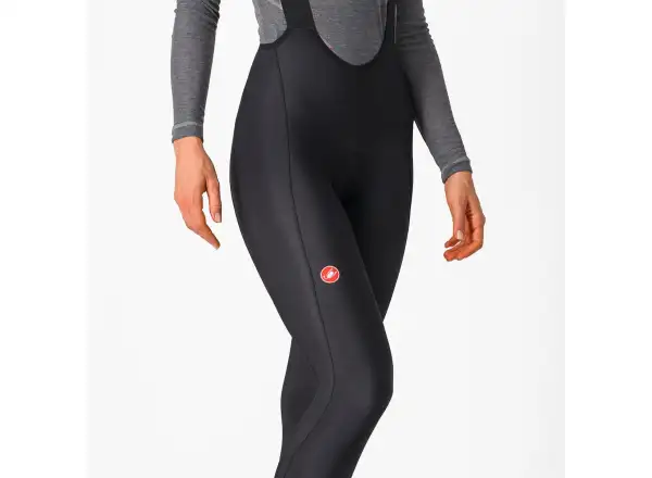 Castelli Espresso Bibtight Damen Radhose mit Träger und Polster Schwarz