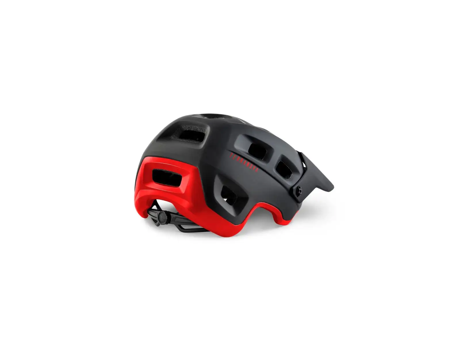 MET Terranova Helm Schwarz/Rot