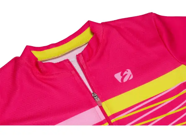Etape Lucky Kindertrikot rosa/limette