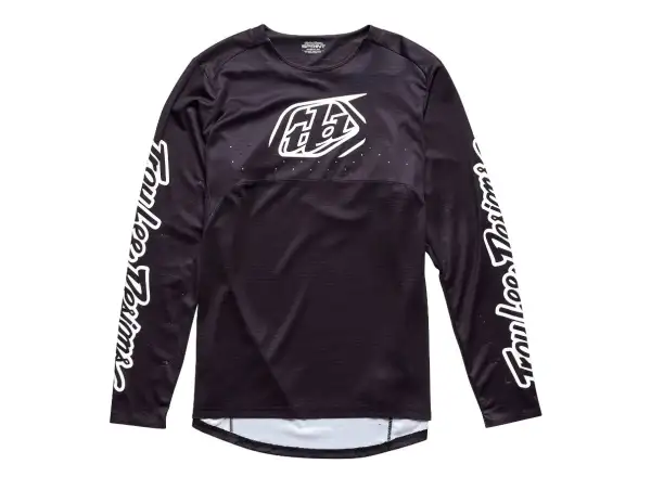 Troy Lee Design Sprint Kindertrikot Langarm Icon Black