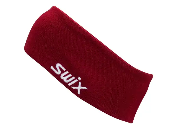 Swix Tradition Stirnband rot