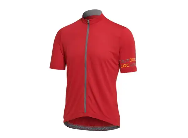 Dotout Avant Herren-Trikot Kurzarm Dunkel Rot