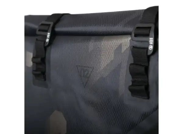 Woho X-Touring Dry Rahmentasche 12 l Cyber-Camo Diamond Schwarz Größe L.