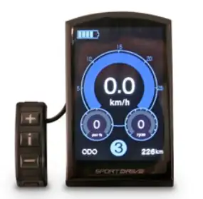 Farbdisplay Sport Drive Color