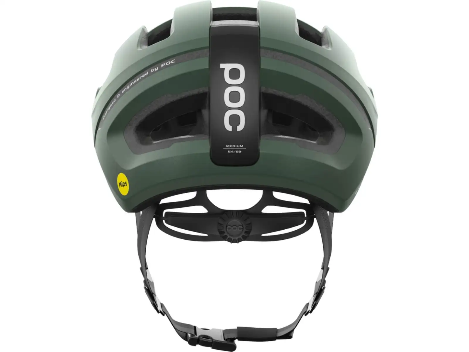 POC Omne Air MIPS WF Helm Epidote Green Metallic/Matt