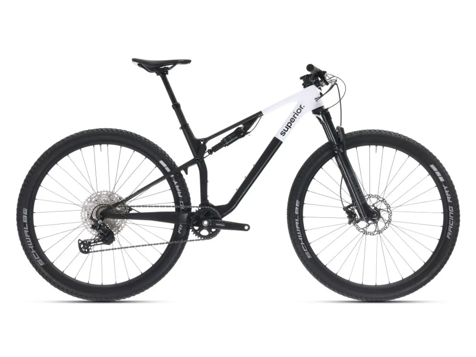 Superior XF 9.2 RC Mountainbike Matte Carbon / Weiß