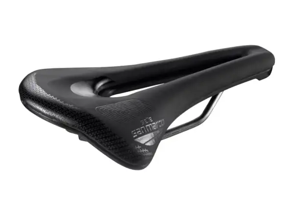 Selle San Marco Shortfit 2.0 Supercomfort Open-Fit Racing Wide Sattel Schwarz